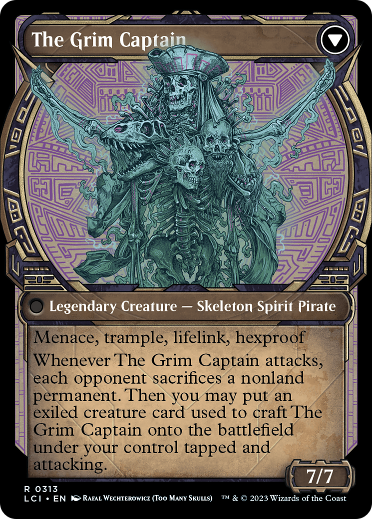 Throne of the Grim Captain // The Grim Captain (LCI-313) - : (Showcase)