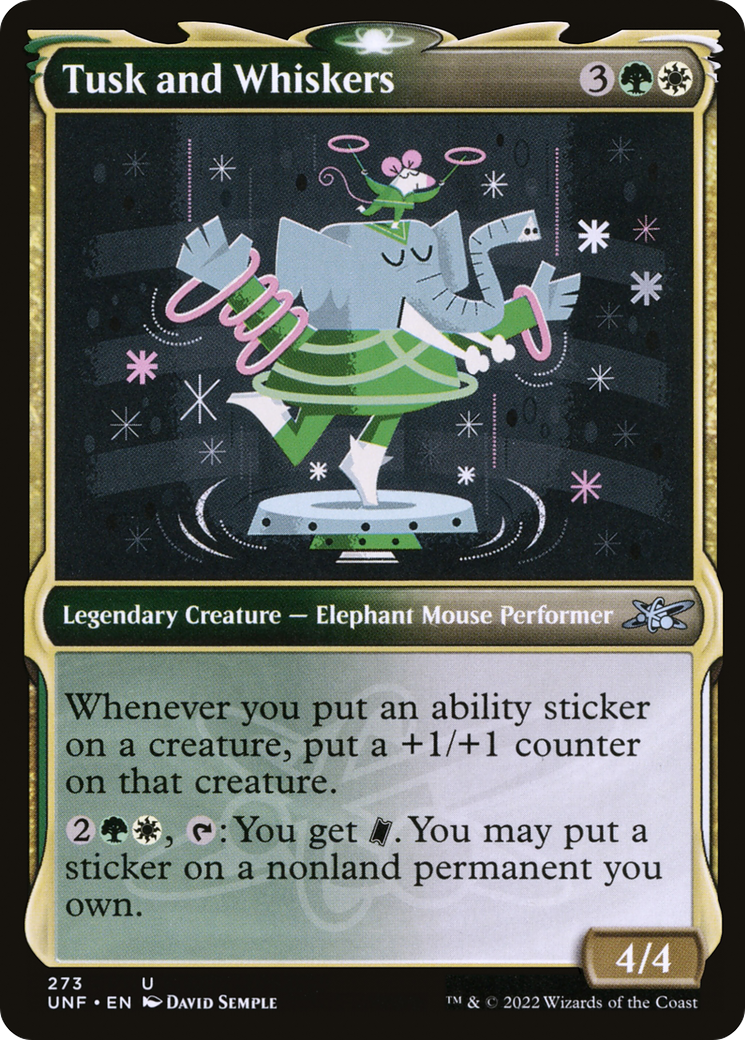 Tusk and Whiskers (UNF-273) - : (Showcase) Foil