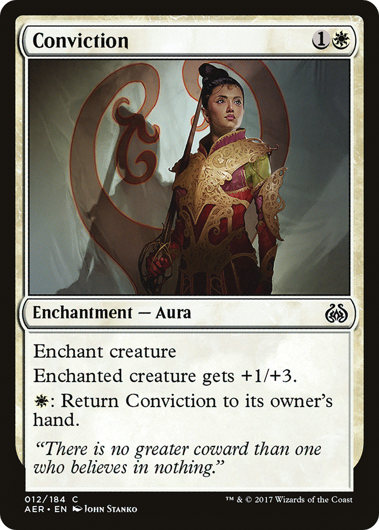 Conviction (AER-012) -  Foil