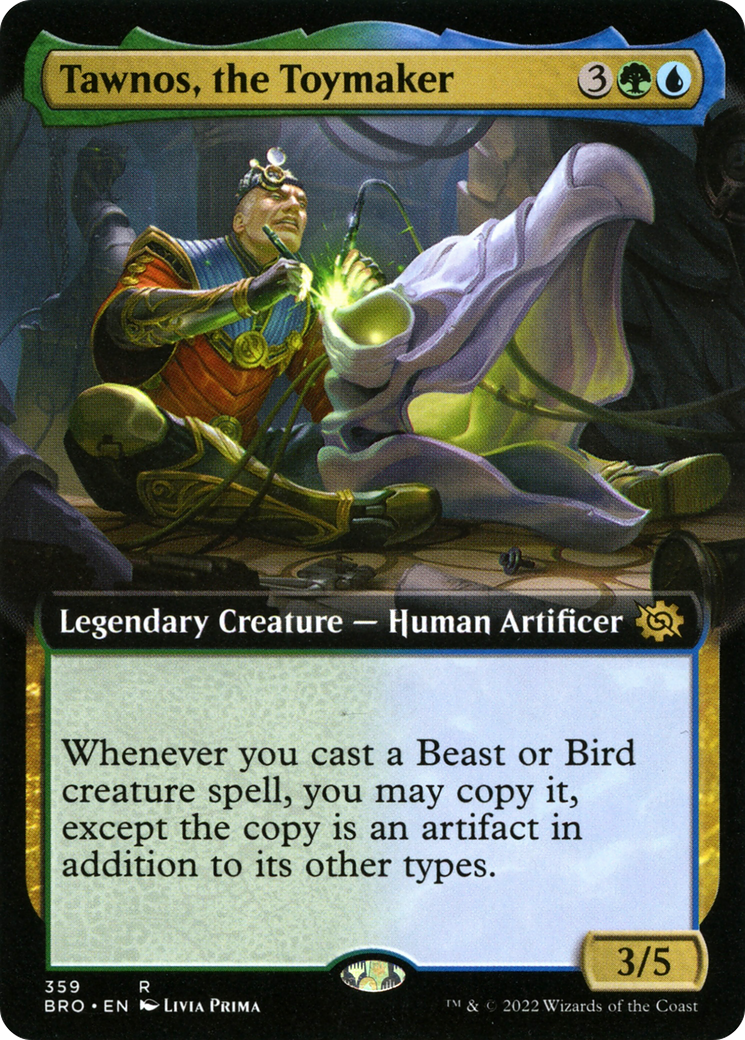 Tawnos, the Toymaker (BRO-359) - : (Extended Art) Foil