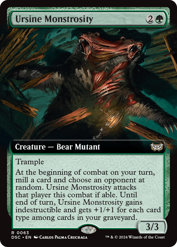 Ursine Monstrosity (DSC-063) - : (Extended Art)