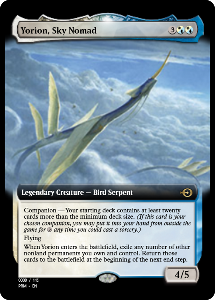 Yorion, Sky Nomad (PRM-80865) - : (companion) Foil