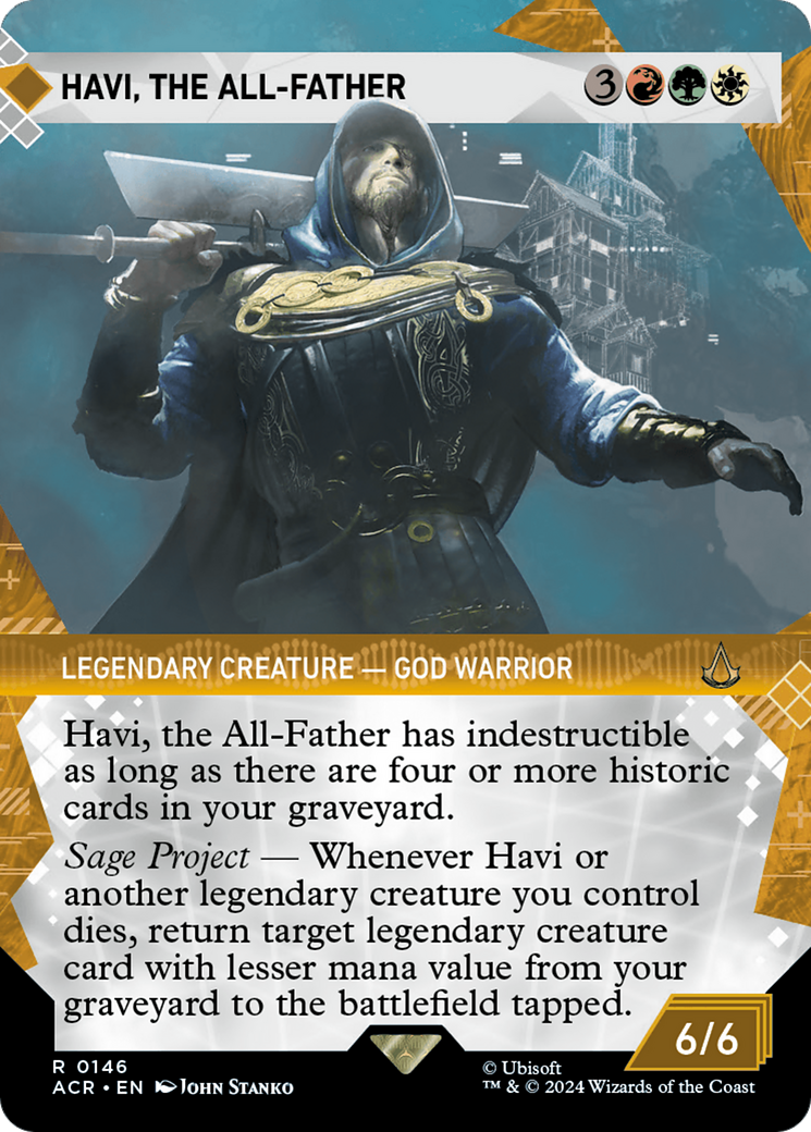 Havi, the All-Father (ACR-146) - : (Showcase) (Borderless) Foil