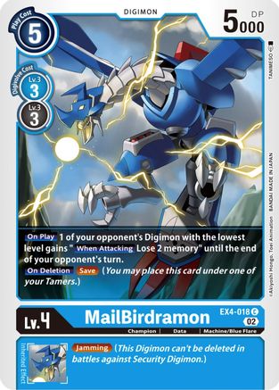 MailBirdramon (EX4-018) - Alternative Being Booster