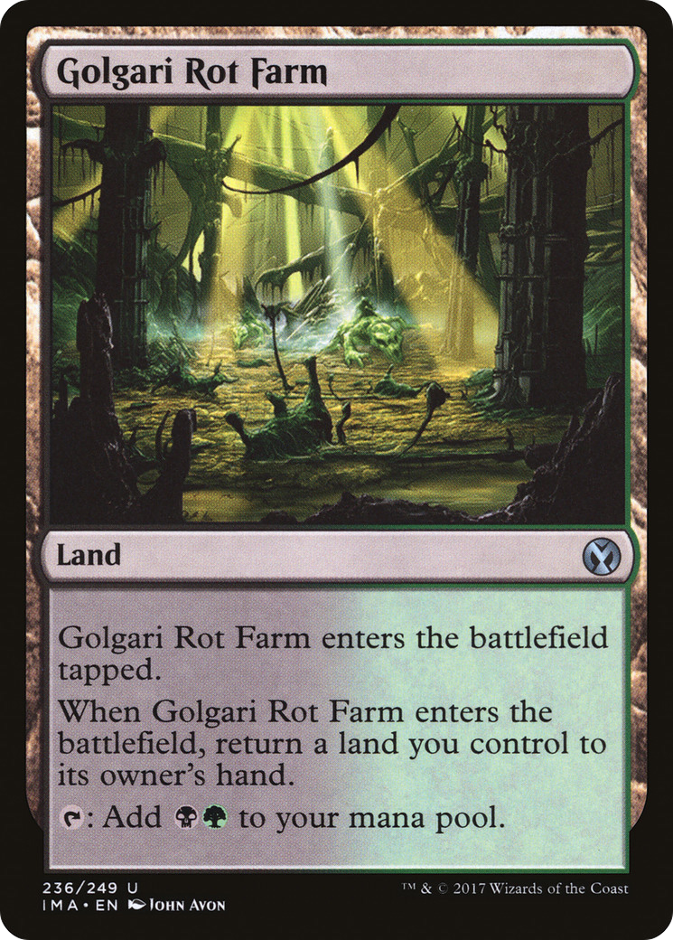 Golgari Rot Farm (IMA-236) -  Foil