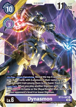 Dynasmon (BT13-087) - Versus Royal Knights Foil