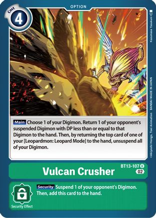 Vulcan Crusher (BT13-107) - Versus Royal Knights