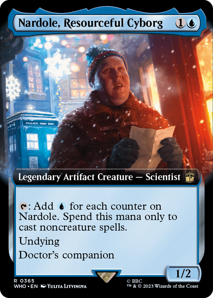 Nardole, Resourceful Cyborg (WHO-365) - : (Extended Art) Foil