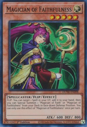 Magician of Faithfulness (DUNE-EN098) - Duelist Nexus 1st Edition