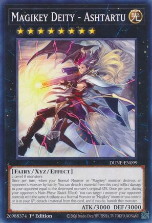 Magikey Deity - Ashtartu (DUNE-EN099) - Duelist Nexus 1st Edition