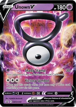 Unown V - SWSH300 SWSH300 - Holofoil