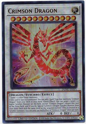 Crimson Dragon (DUNE-ENSP1) (DUNE-ENSP1) - Duelist Nexus Limited