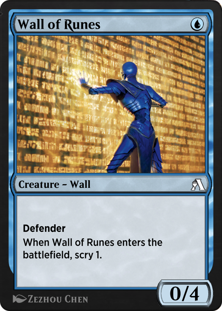 Wall of Runes (ANB-037) -