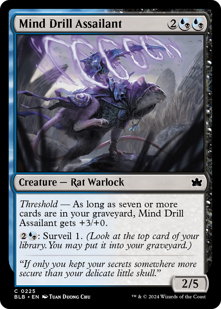 Mind Drill Assailant (BLB-225) -  Foil