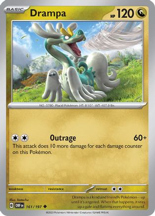 Drampa 161 - Reverse Holofoil