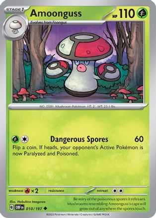 Amoonguss 10 - Reverse Holofoil