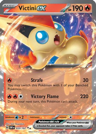 Victini ex 33 - Holofoil