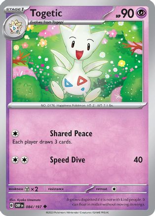 Togetic 84 - Reverse Holofoil