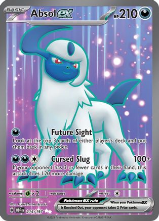 Absol ex - 214/197 214 - Holofoil