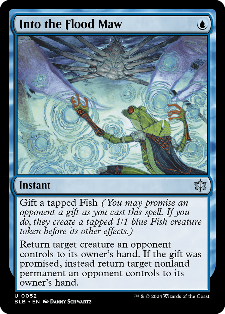 Into the Flood Maw (BLB-052) -  Foil