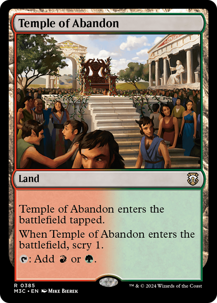 Temple of Abandon (M3C-385) -