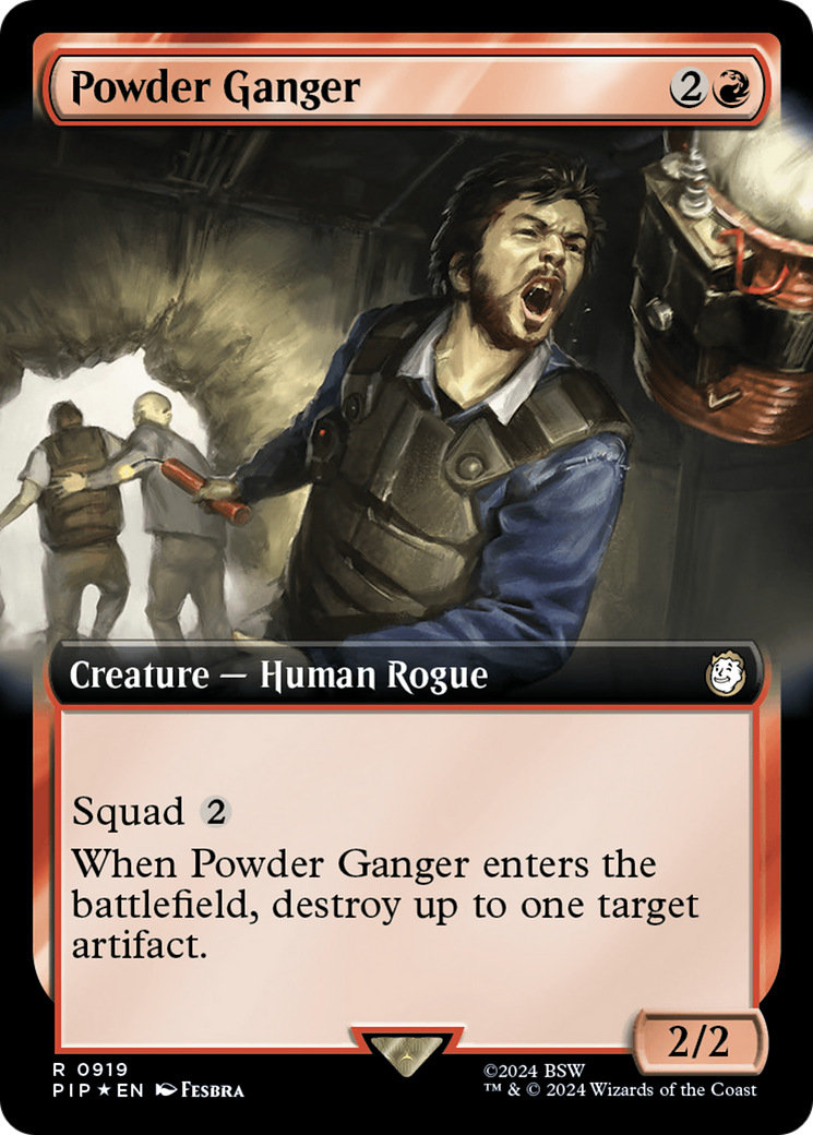 Powder Ganger (PIP-919) - : (Extended Art) Foil