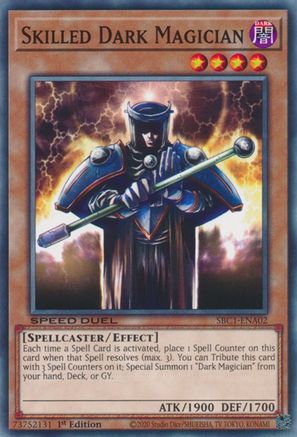 Skilled Dark Magician (SBC1-ENA02) - Speed Duel: Streets of Battle City 1st Edition