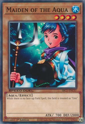 Maiden of the Aqua (SBC1-ENC07) - Speed Duel: Streets of Battle City 1st Edition