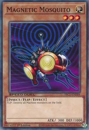 Magnetic Mosquito (SBC1-END04) - Speed Duel: Streets of Battle City 1st Edition