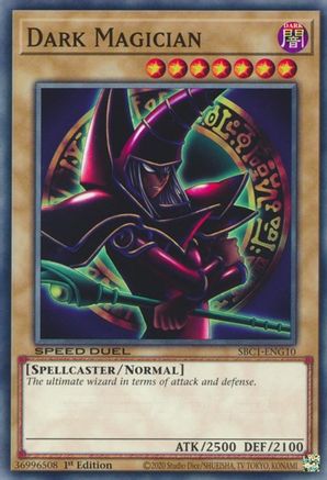 Dark Magician (G) (SBC1-ENG10) - Speed Duel: Streets of Battle City 1st Edition