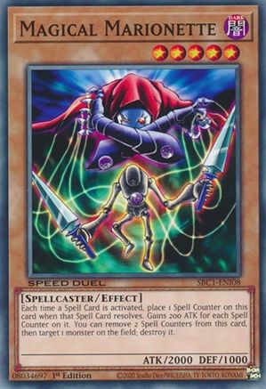 Magical Marionette (SBC1-ENI08) - Speed Duel: Streets of Battle City 1st Edition