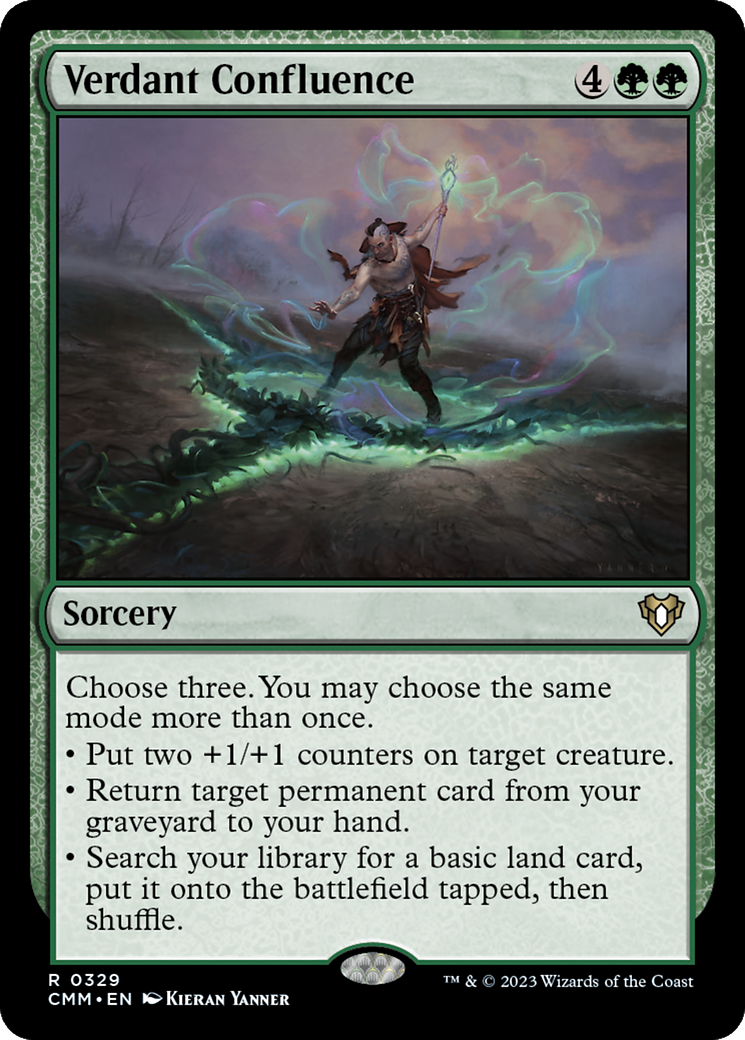 Verdant Confluence (CMM-329) -  Foil