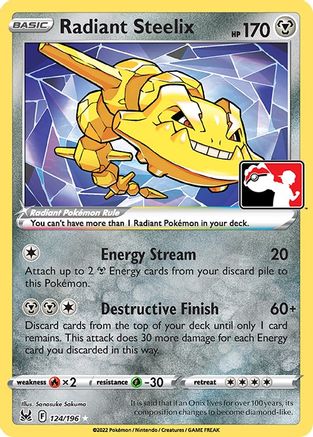 Radiant Steelix 124 - Holofoil