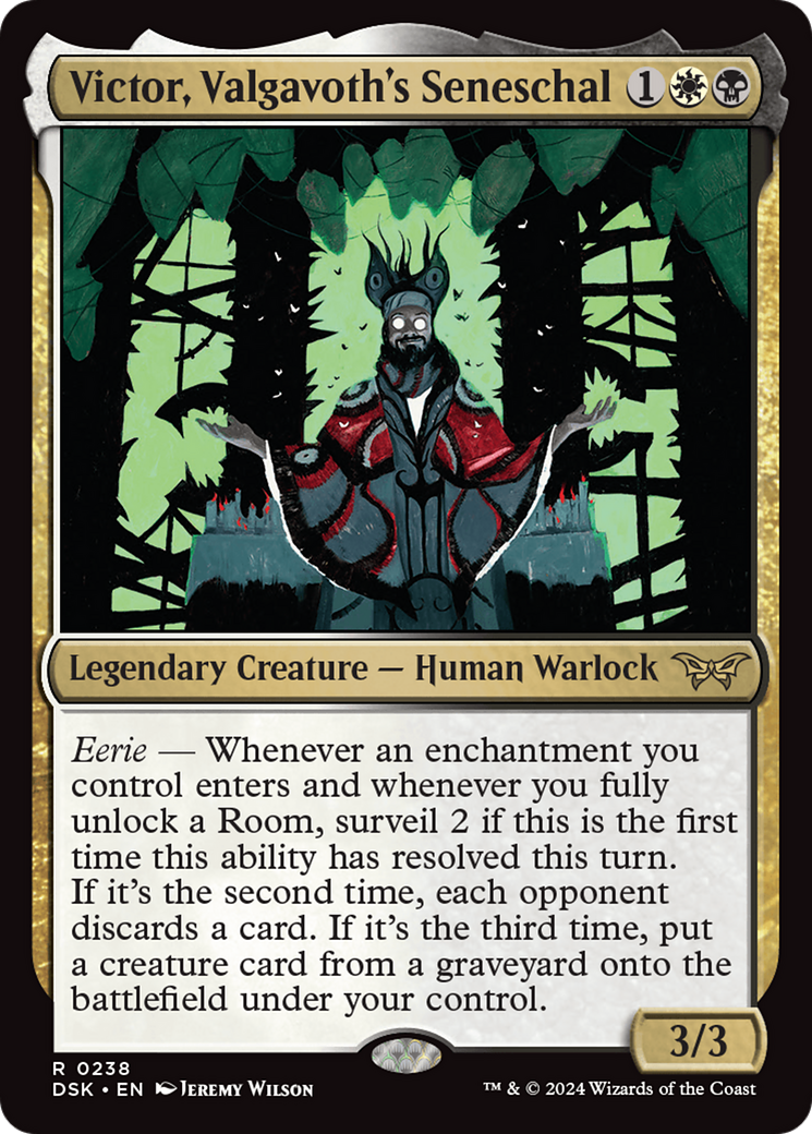 Victor, Valgavoth's Seneschal (DSK-238) -  Foil