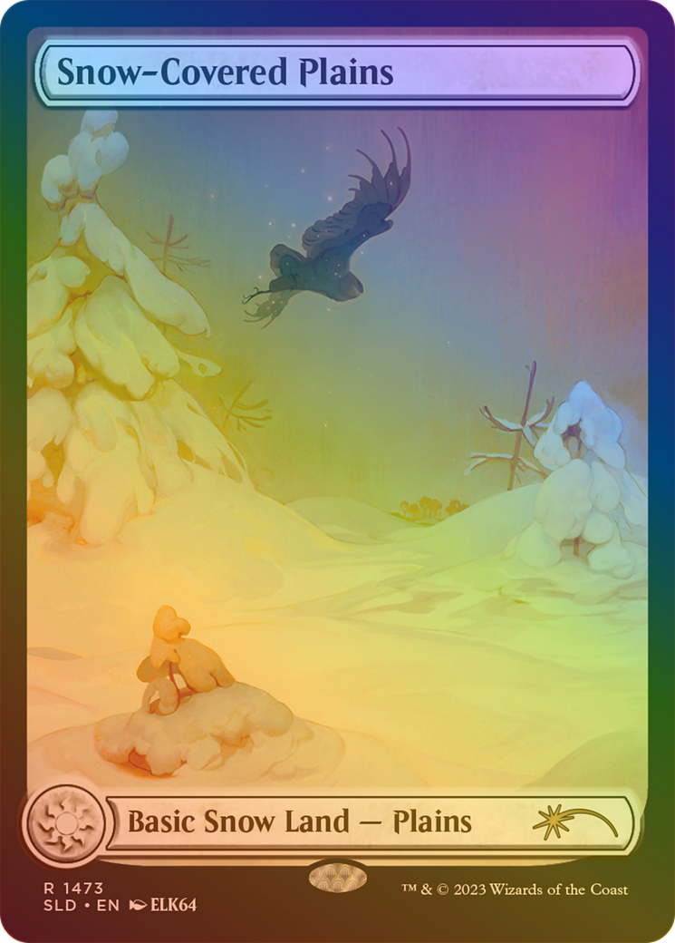 Snow-Covered Plains (SLD-1473★) - : (Full Art) Foil