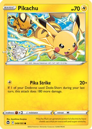 Pikachu - 049/195 (Holiday Calendar) 49 - Holofoil