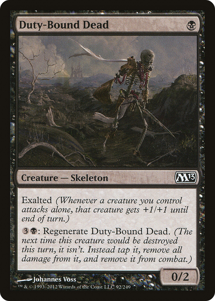 Duty-Bound Dead (M13-092) -  Foil