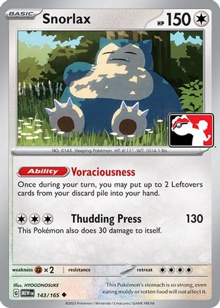 Snorlax 143 -