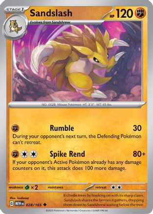 Sandslash 28 -