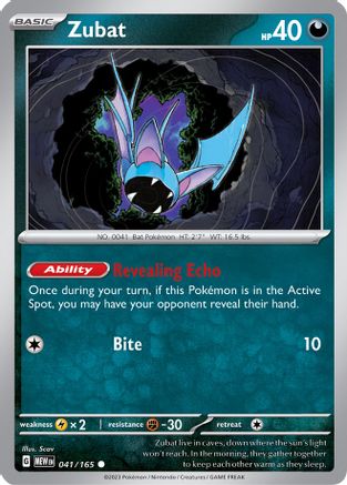 Zubat 41 - Reverse Holofoil