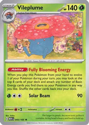 Vileplume 45 - Holofoil