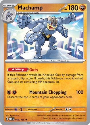 Machamp 68 - Holofoil