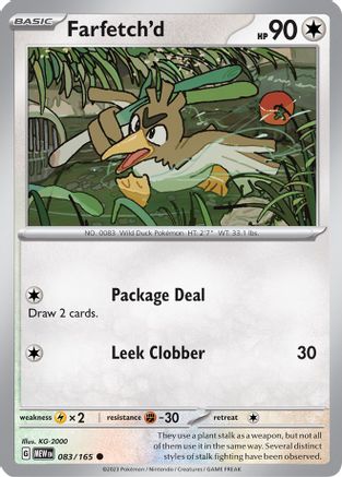 Farfetch'd 83 - Reverse Holofoil