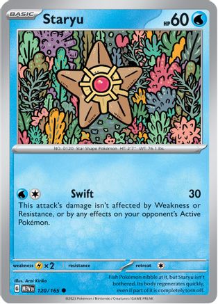 Staryu 120 - Reverse Holofoil