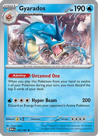 Gyarados 130 - Holofoil