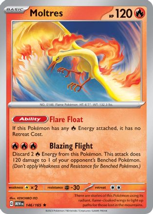 Moltres 146 - Holofoil