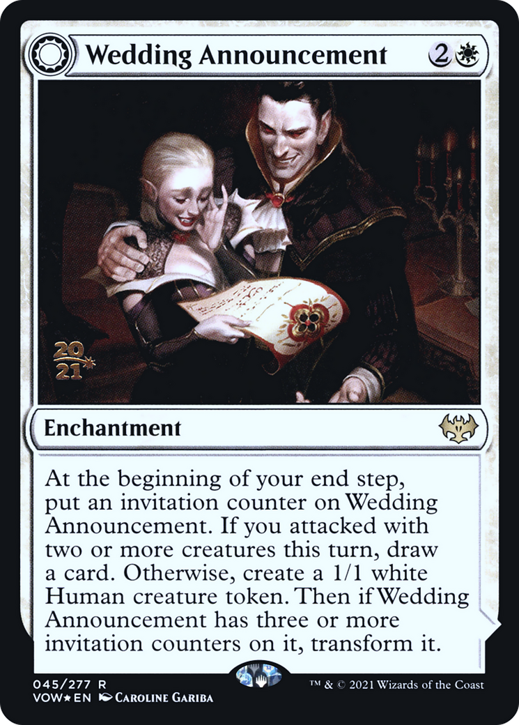 Wedding Announcement // Wedding Festivity (PRE-45S) - : (Double Faced Transform) Foil