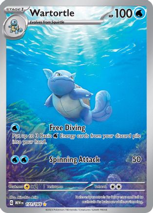 Wartortle - 171/165 171 - Holofoil