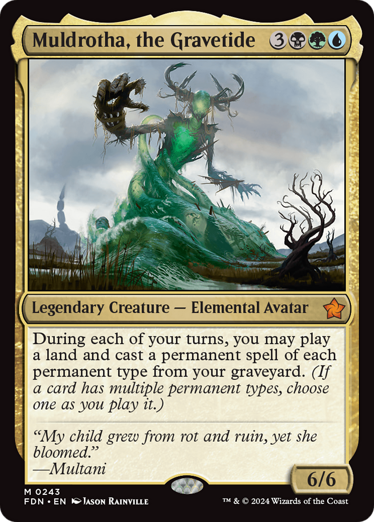 Muldrotha, the Gravetide (FDN-243) -  Foil