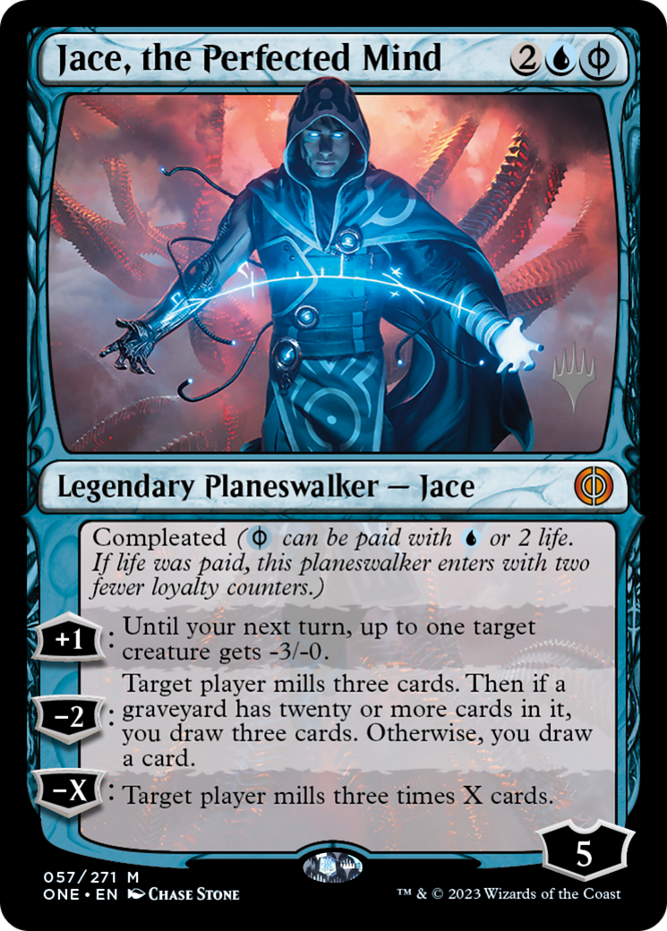 Jace, the Perfected Mind (PPONE-57P) -  Foil